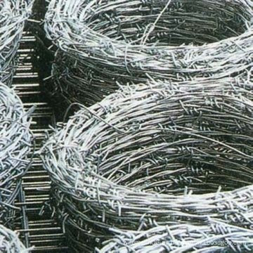 Galvanizado de alambre de púas (ANPING exportador y fábrica)